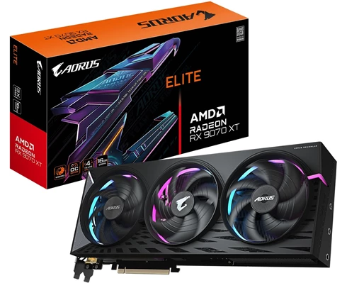 Gigabyte Radeon RX 9070 XT Aorus Elite 16GB