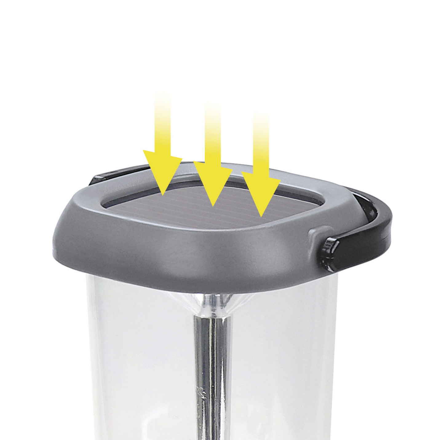 Solar-Leuchte mit integriertem FM-Radio