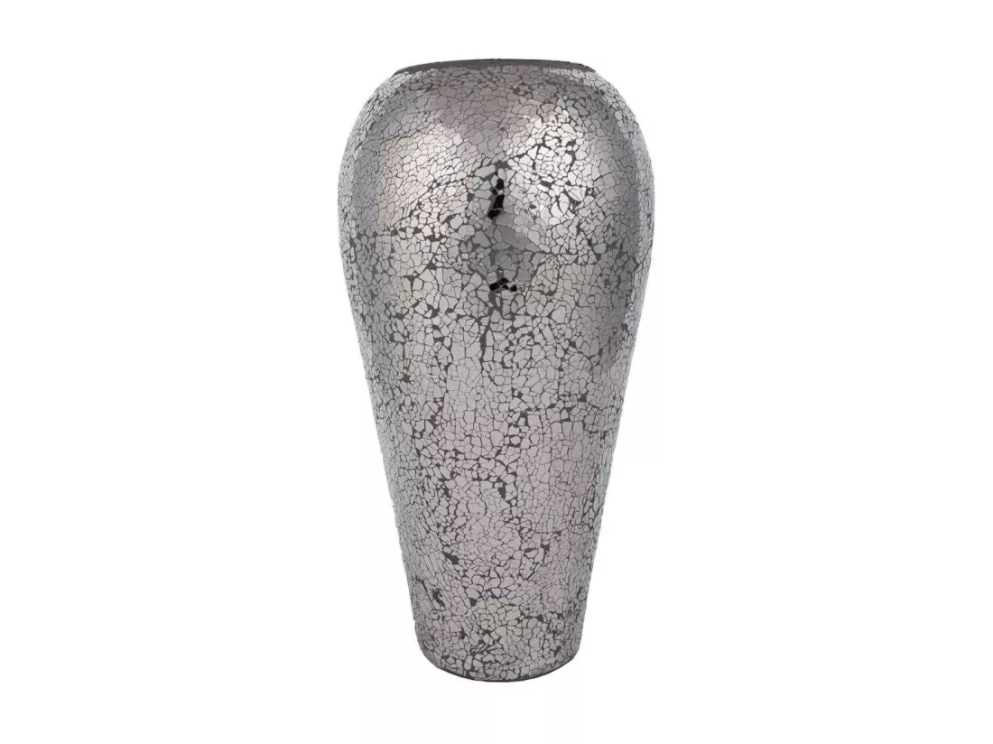 Vase décoratif en verre 22x40h