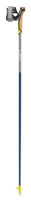 Bâtons de Marche Nordique Unisexe Leki Speed Pacer Lite Bleu/Gris/Jaune