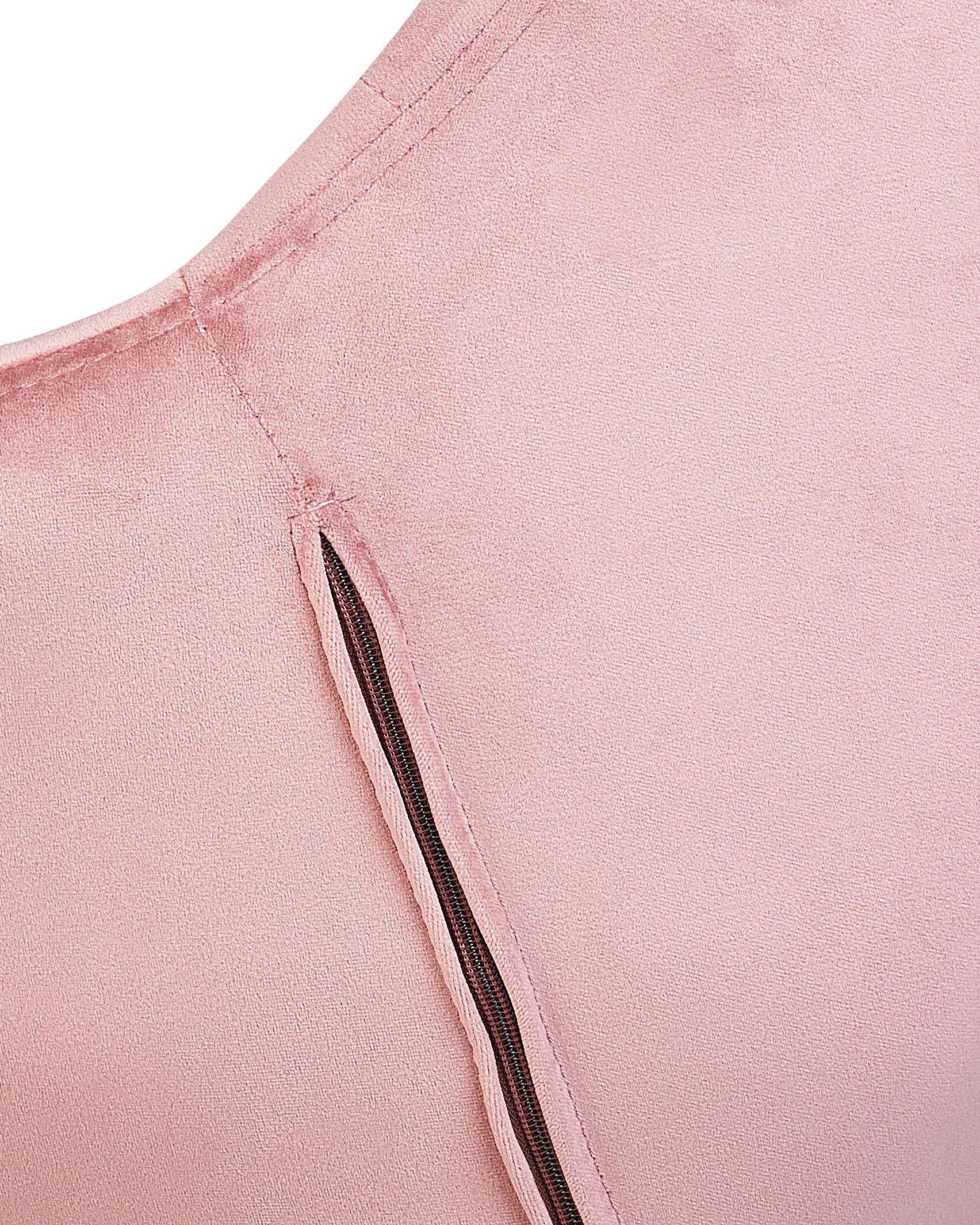 Bureaustoel LABELLE Fluweel Roze
