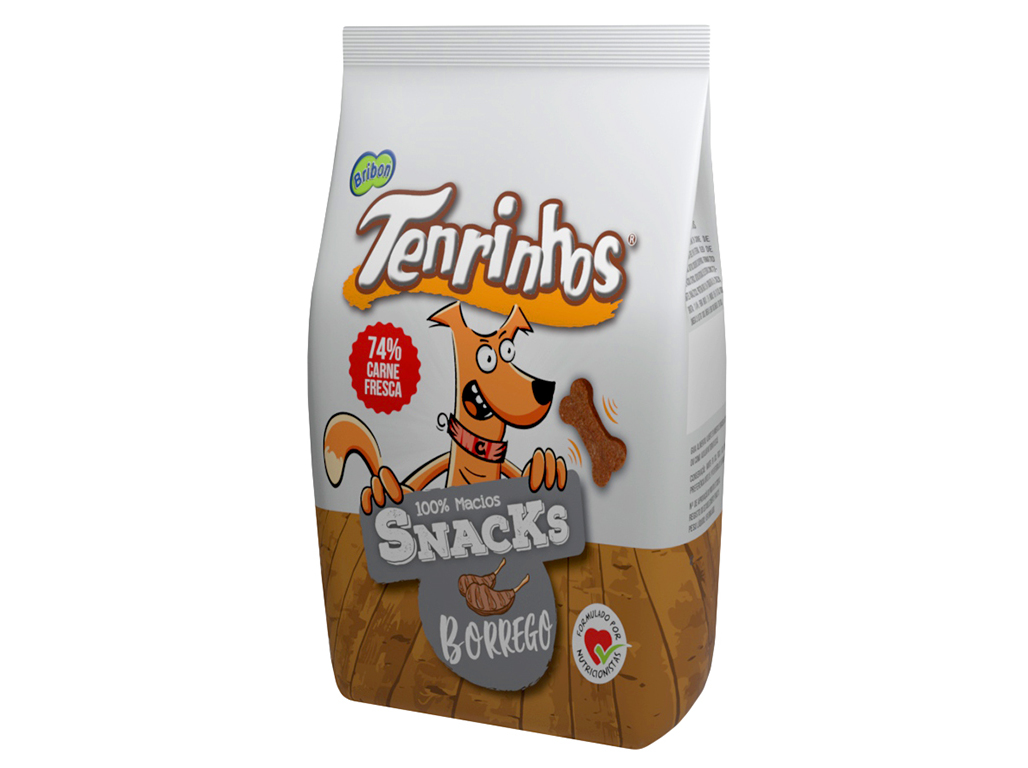 SNACKS PARA CÃO BRIBON TENRINHOS BORREGO 100G