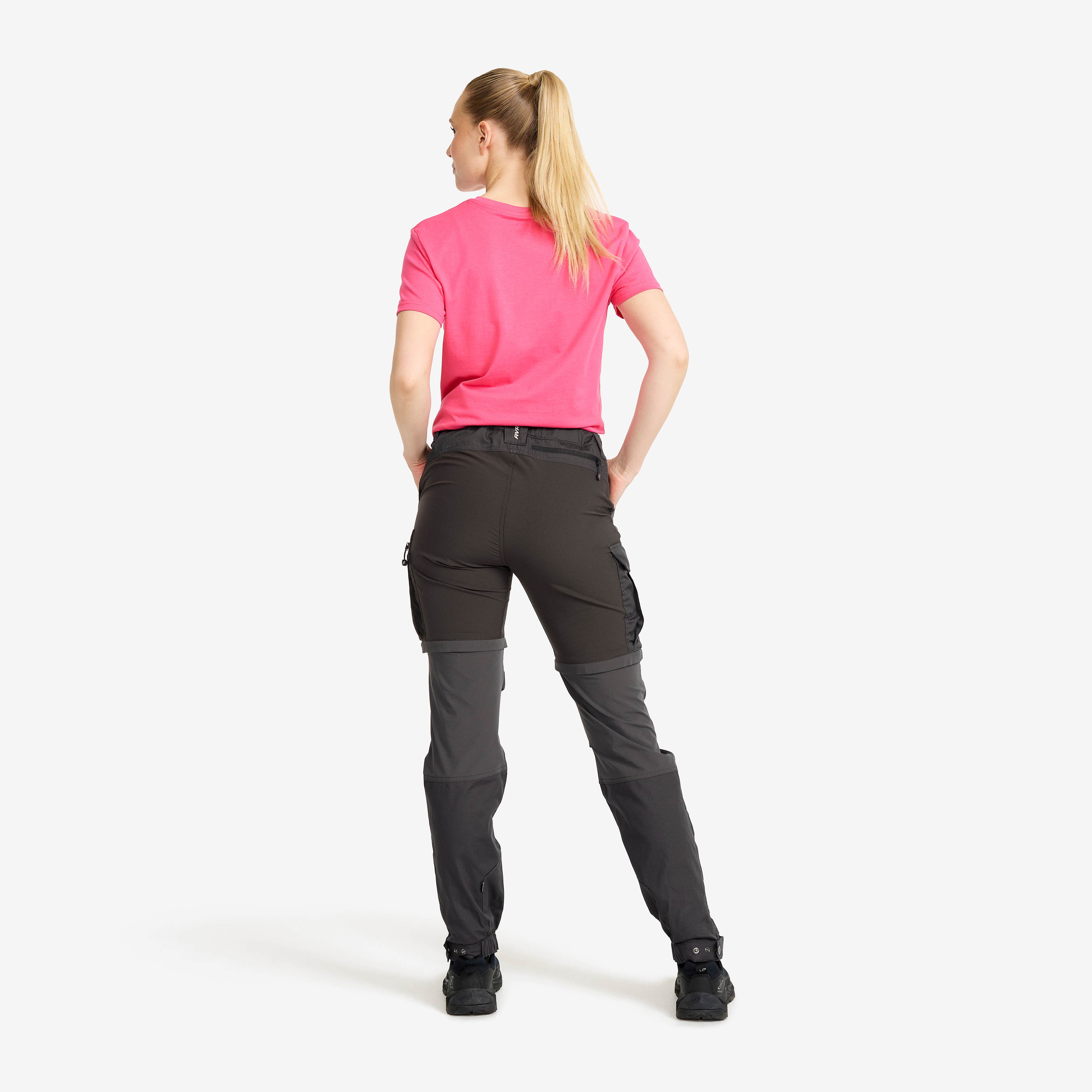 Rambler Lightweight Zip-off Pants Dame Anthracite