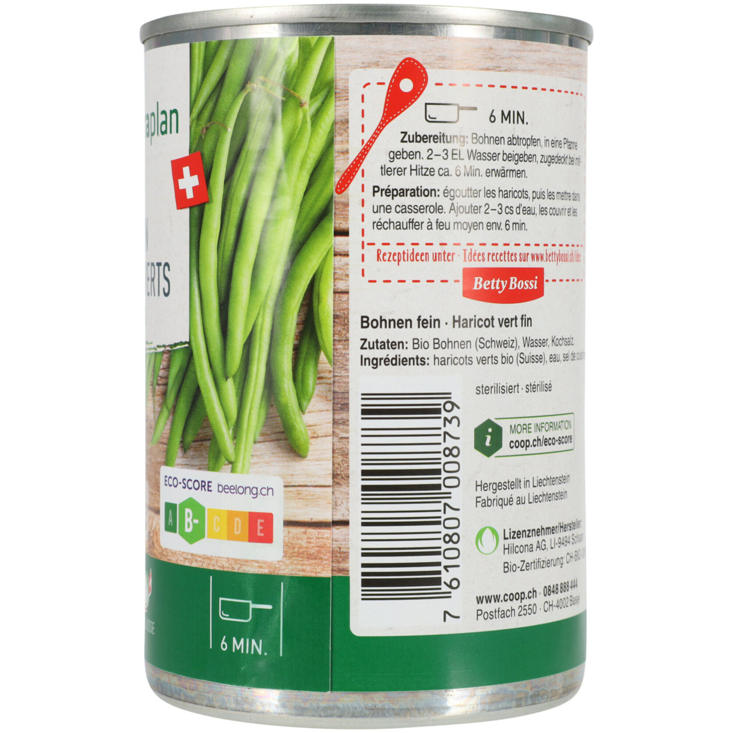 Naturaplan Bio Bohnen fein