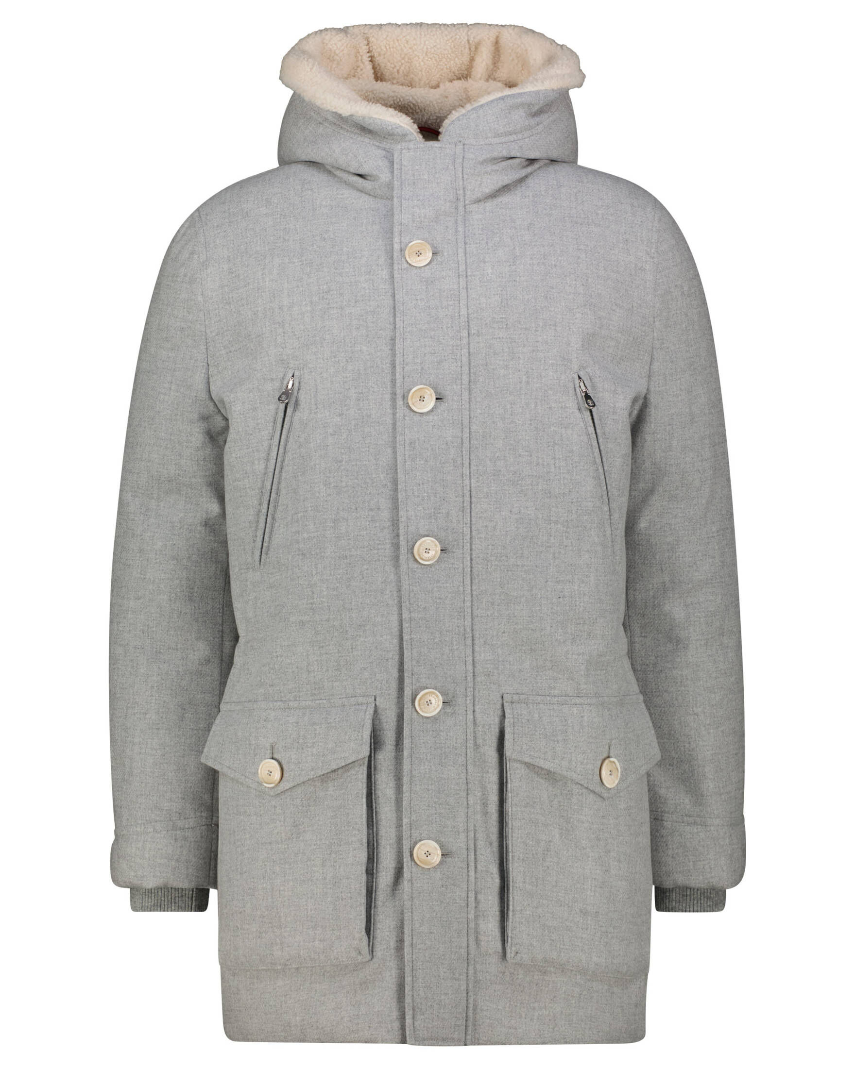 Brunello Cucinelli| Herren Daunenparka aus Köper