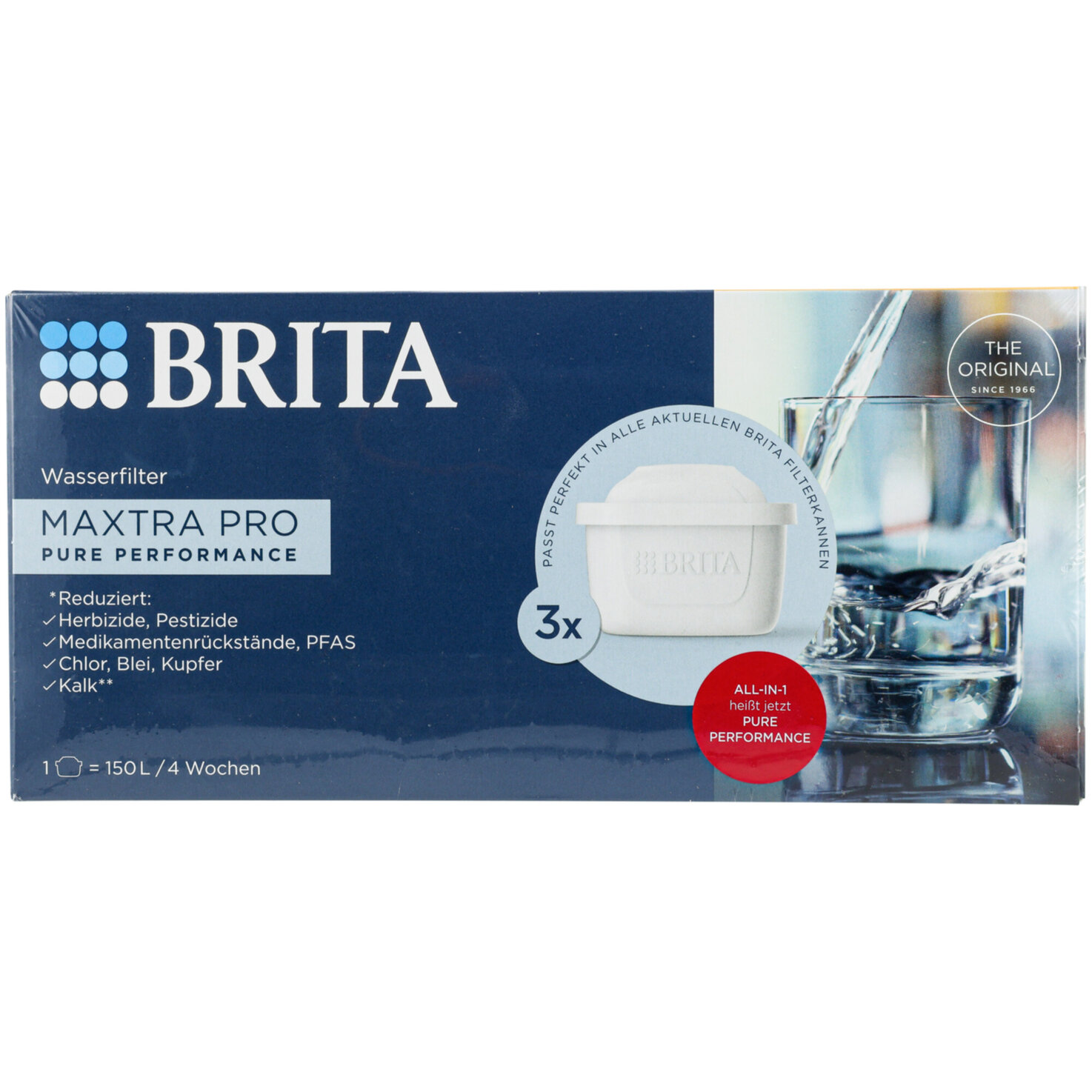 Brita Kartusche Maxtra Pro Pure Performance 3x3 Stück
