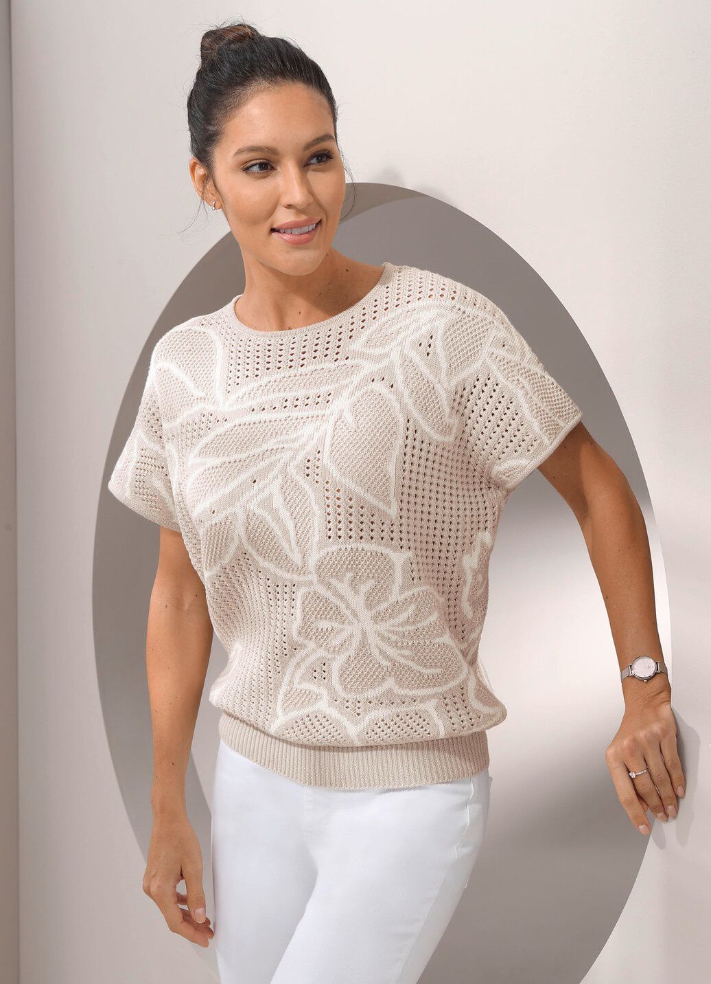 Pullover aus reiner Baumwolle