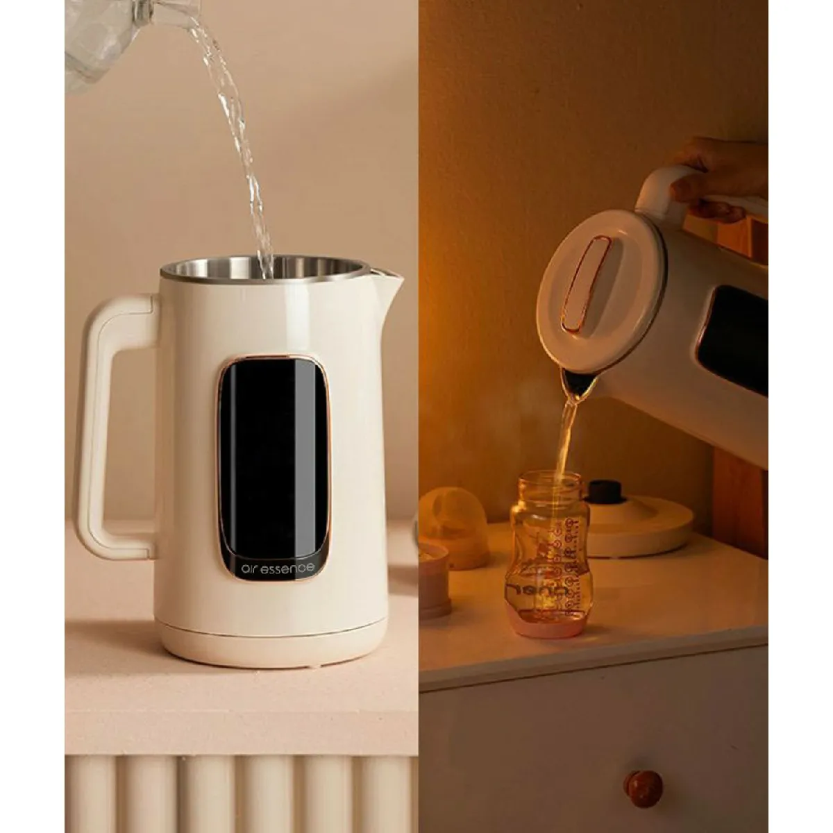 Bouilloire LuminaTi PRO 1,5L - Crème