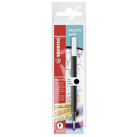 Nachfüllpatrone - STABILO PALETTE Refill - Strichbreite F (0,4 mm) - Einzelpatrone -schwarz