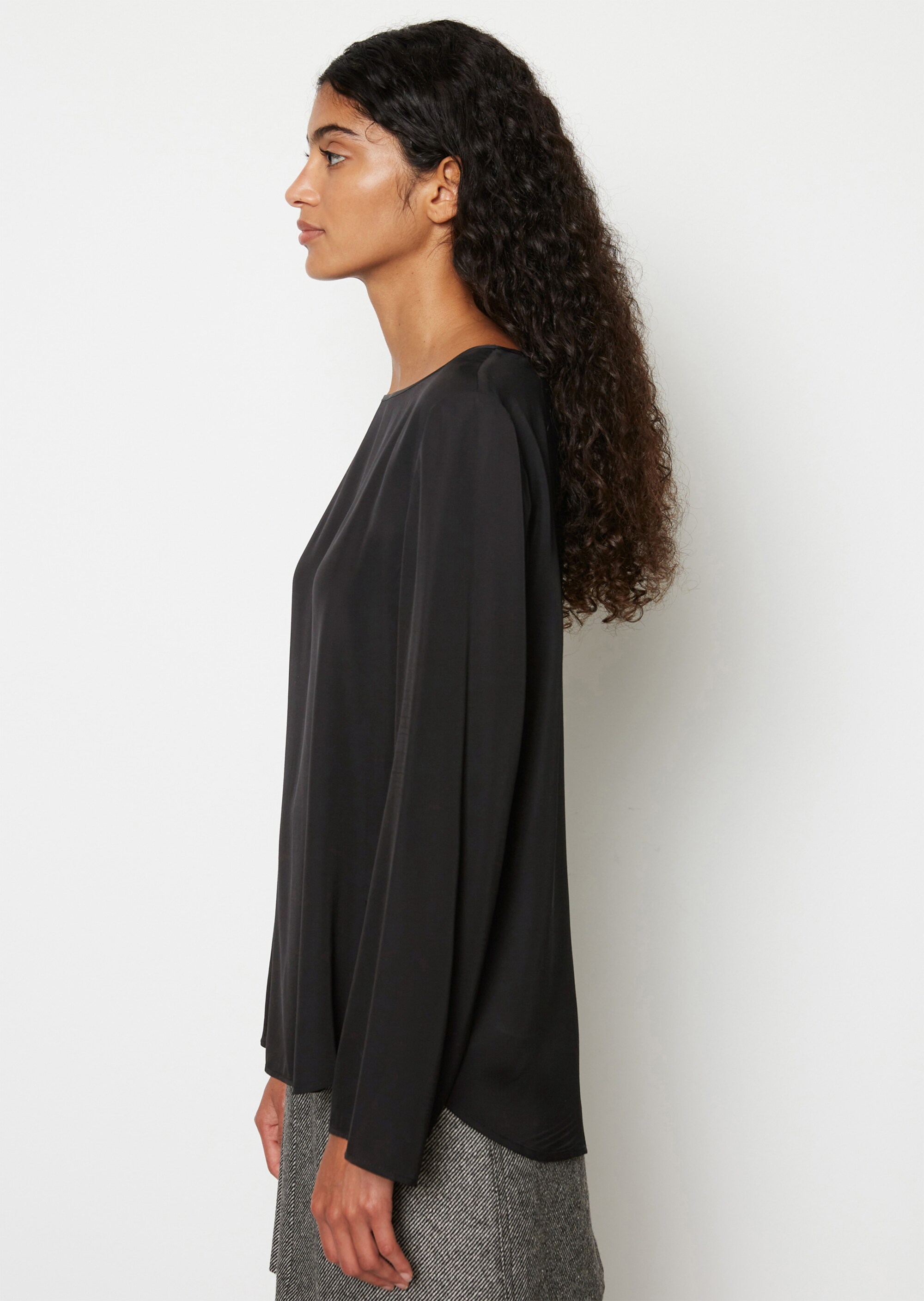 Shirt-Bluse regularaus LENZING™ ECOVERO™
