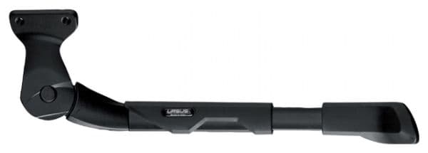 BEQUILLE VELO LATERALE ARRIERE URSUS KING EVO REAR 24-28'' NOIRE REGLABLE FIXATION 2 VIS SUR BASE ENTRAXE 40mm - SUPPORTE 35Kgs (LIVRE SUR CARTE)