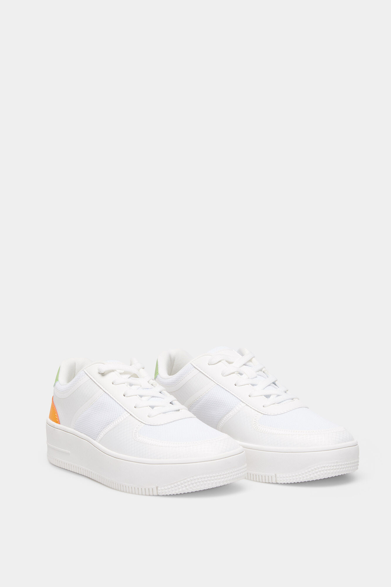 Tênis Combinado - branco