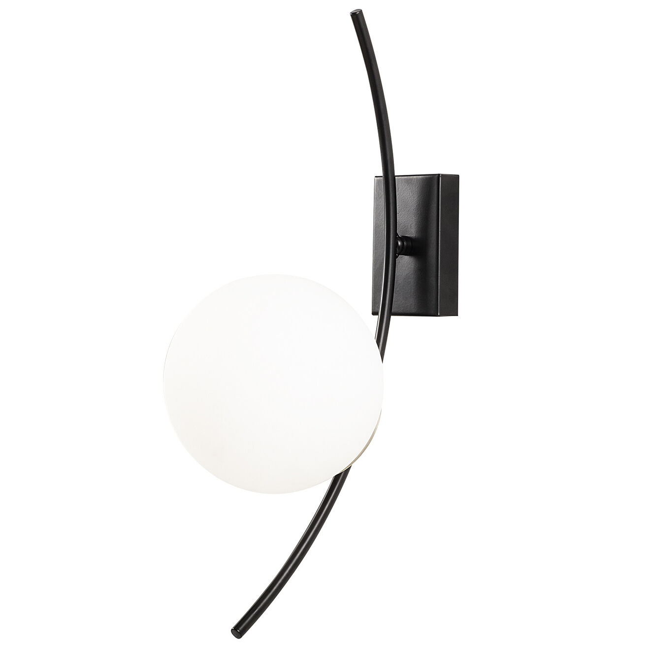 Opviq Applique Murale Hilal noir/blanc - 15x25x44 cm