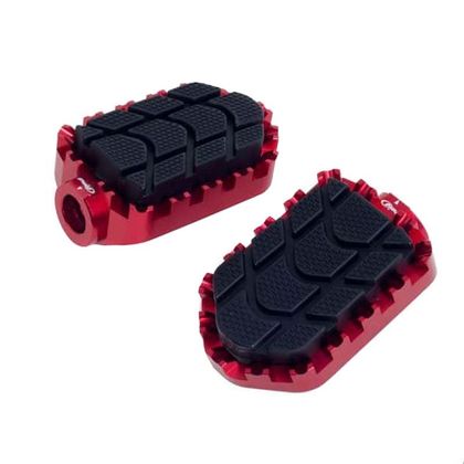 Repose-pieds Puig ENDURO Universel - Rouge
