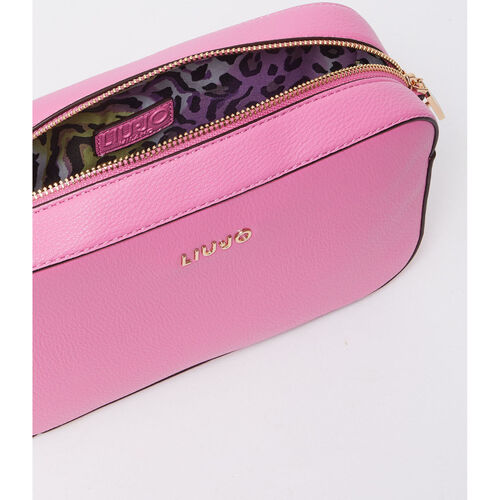 Liu Jo - Bandolera con logotipo Rosa