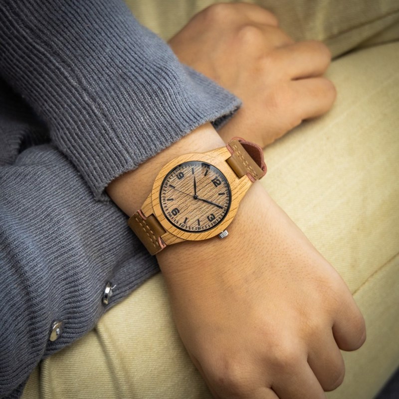 Montre Femme CHTIME bracelet Cuir Marron