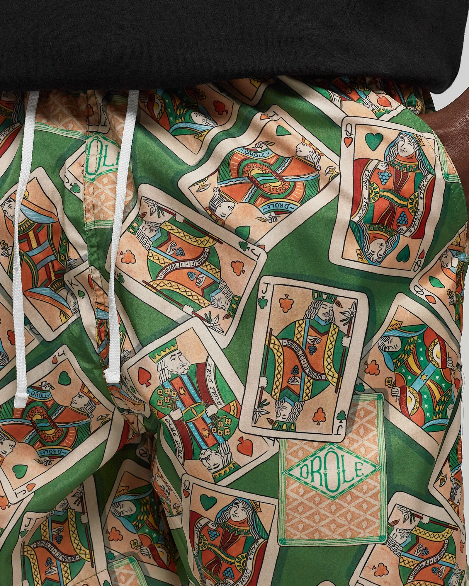 Drôle de Monsieur Le Short Plage Jeu de Cartes