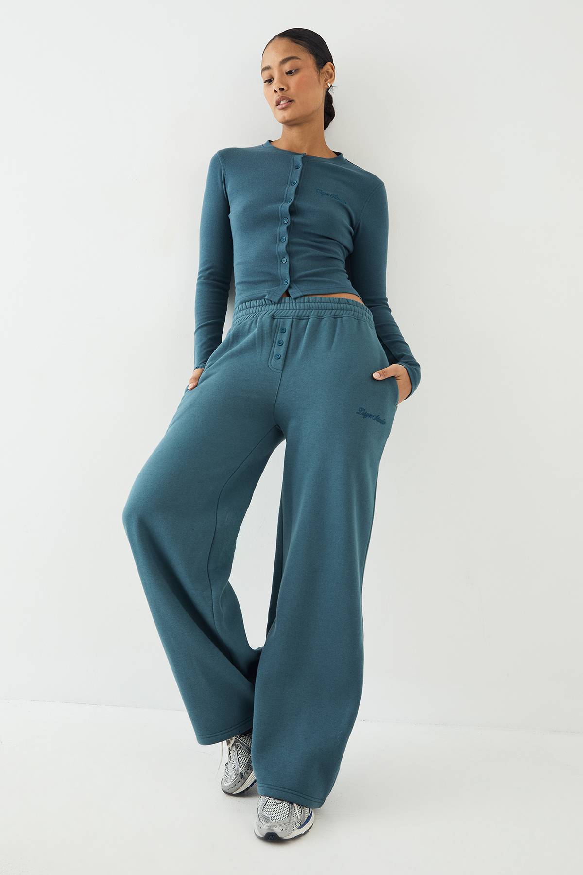 Jogging Henley Brodé DSGN Studio