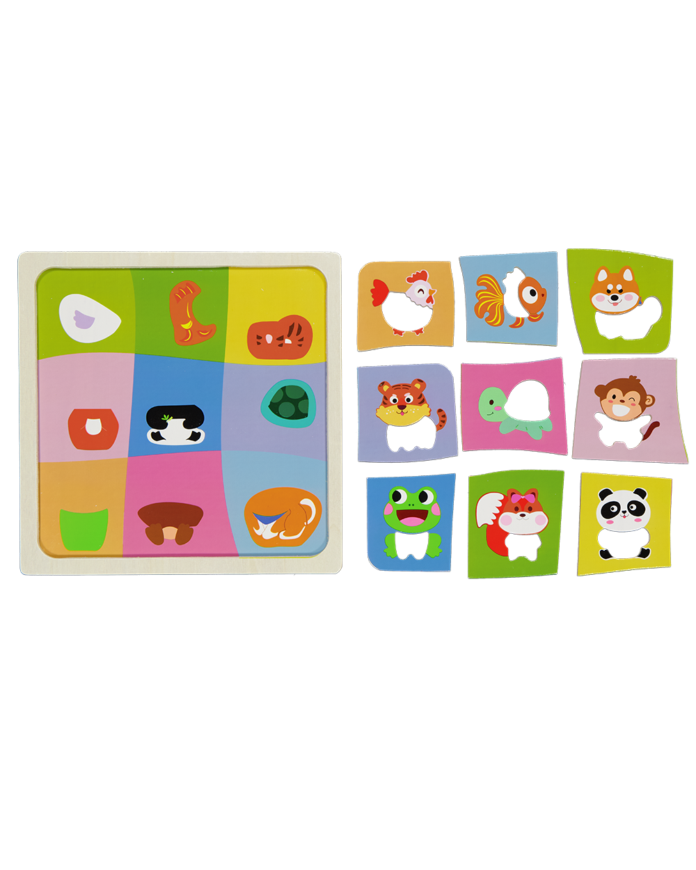 Puzzel - Multi-color