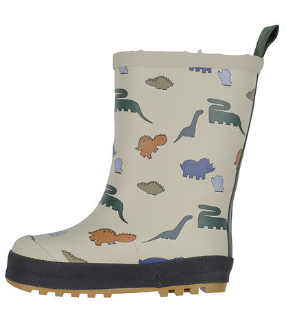 Liewood Gummistiefel Gefüttert - Mason - Mist m. Dinosaurier