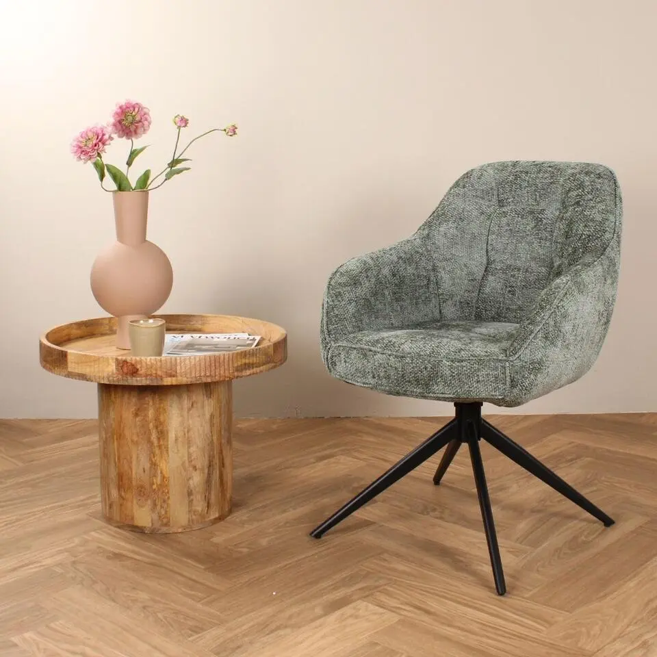 DS4U - Joy draaibare eetkamerstoel - groen