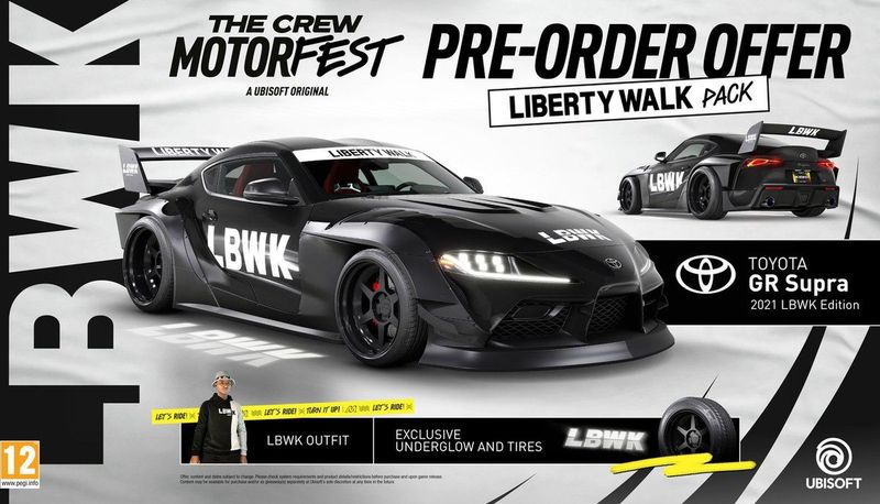 The Crew Motorfest - Playstation 4 - Game - Liberty Walk Pack