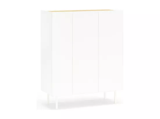 Arista - Casier à bouteilles en bois : Couleur - Blanc