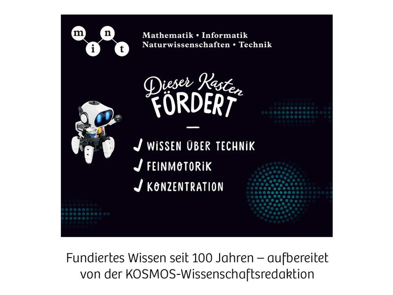 Kosmos Experimentierkasten Chipz – Dein intelligenter Robot Ein Hightech-Freund mit intelligenten Funktionen