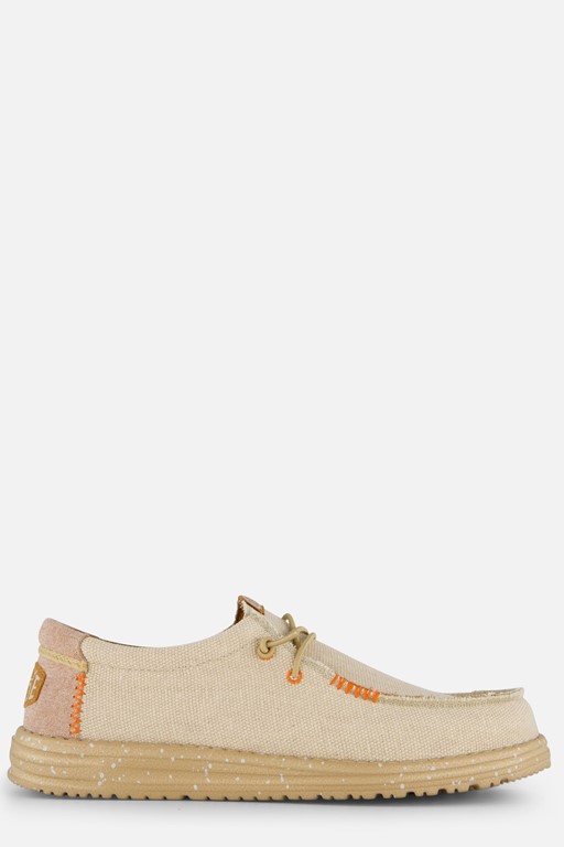 HEYDUDE Wally Coastline Jute Instappers beige