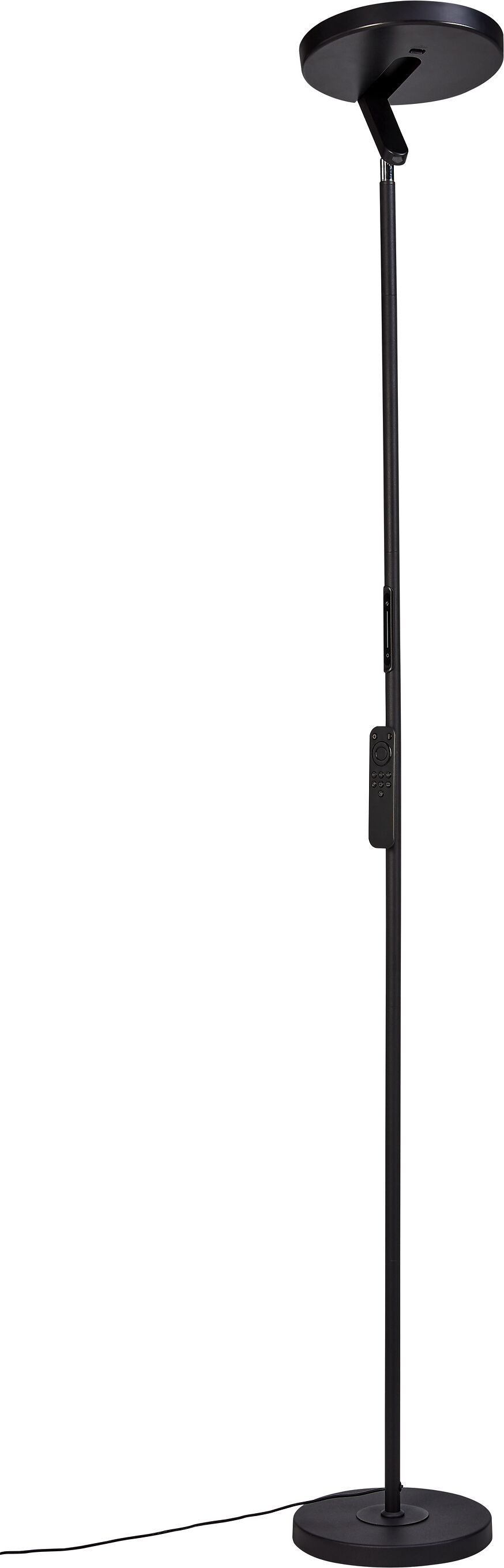 SALERNO Stehleuchte - Schwarz / H: 173.0 cm x D: 25.0 cm