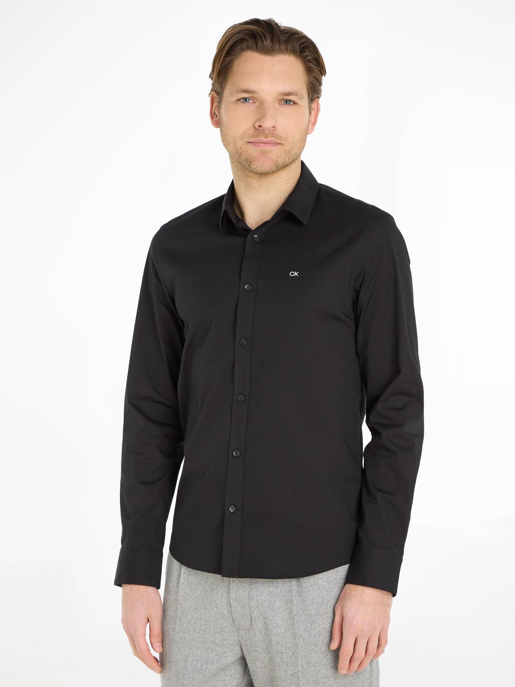 CALVIN KLEIN| Herren Hemd Slim Fit