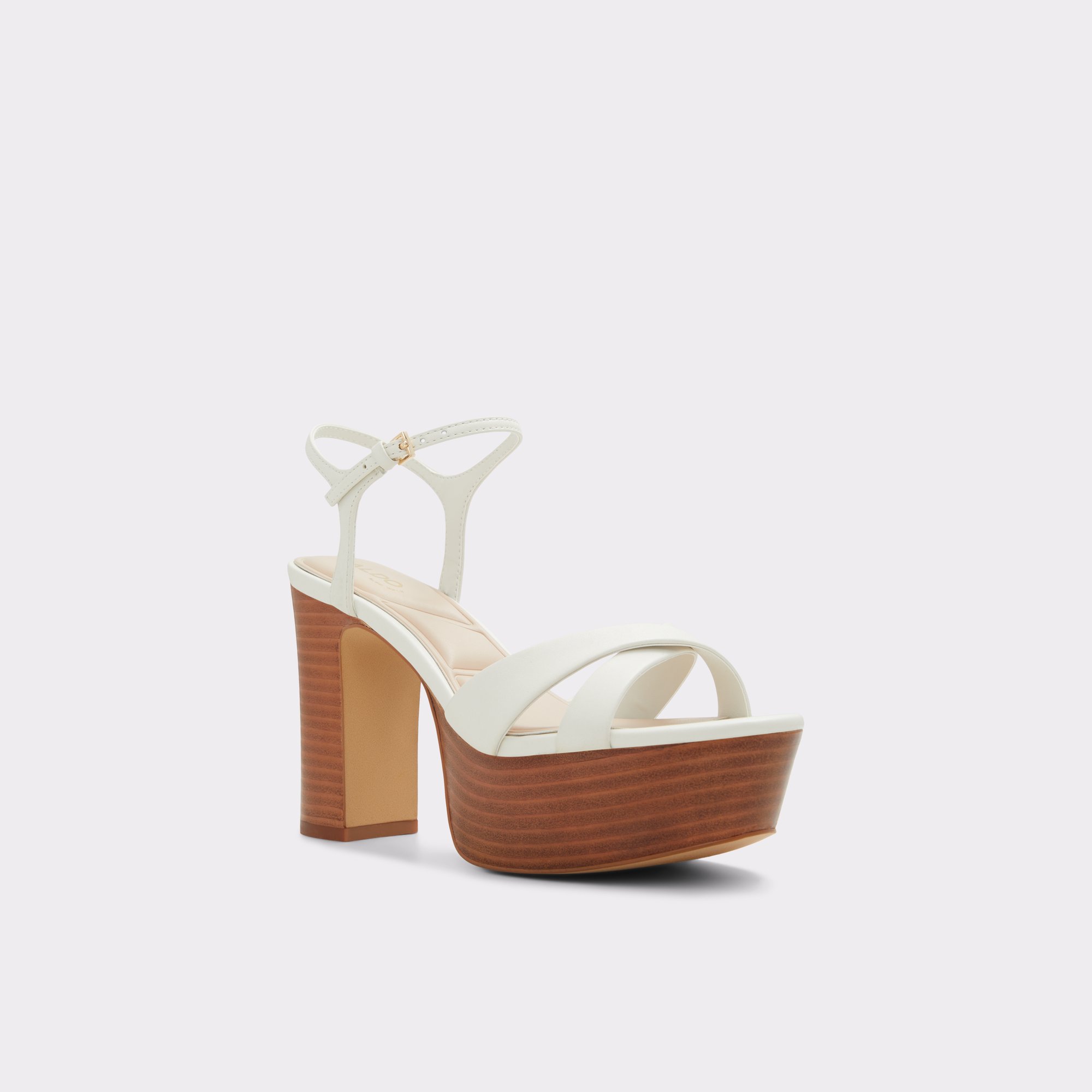 Betsey White-Bone Women Sandals