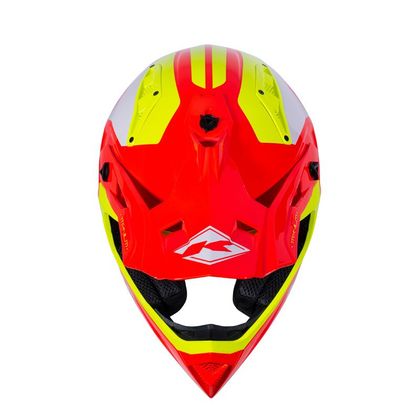 Casque cross Kenny TITANIUM GRAPHIC 2024 - Jaune / Rouge