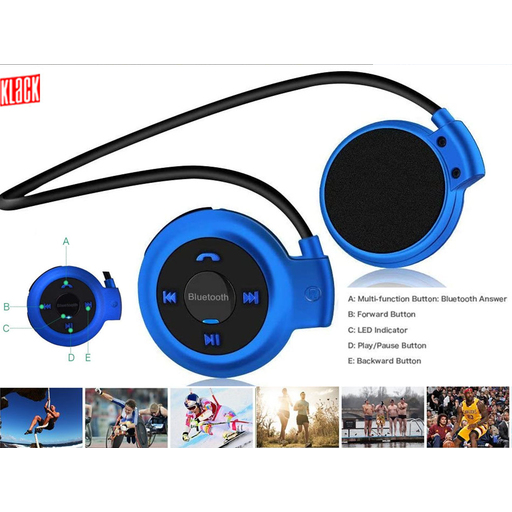 Auriculares Running Bluetooth 5,0 Inalámbrico Klack Compatível Com Xiaomi Huawei Samsung Iphone