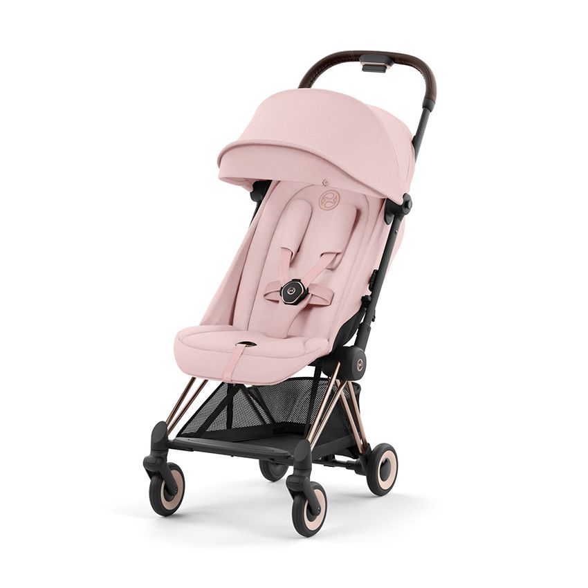 Poussette ultra-compacte Coya rosegold/peach pink - Ecru