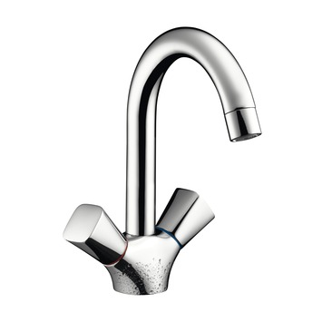 Hansgrohe Wastafelkraan MyCube 2-knops Chroom
