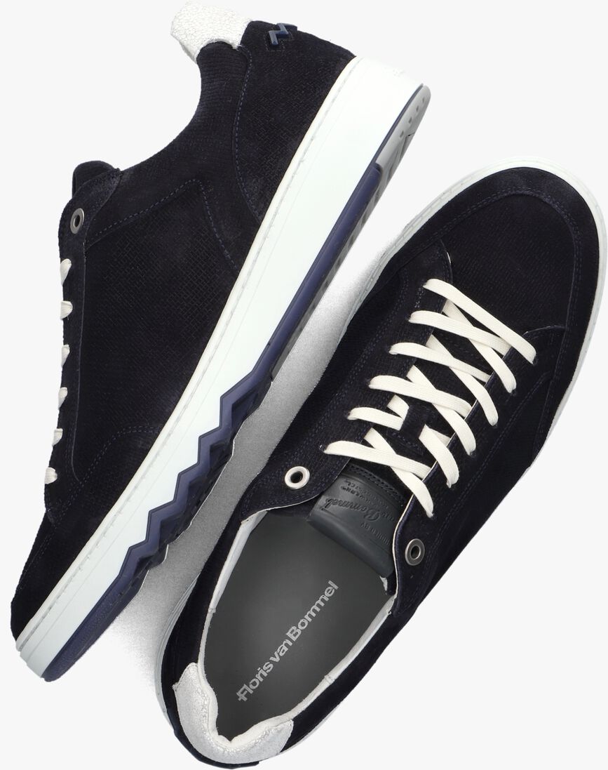 FLORIS VAN BOMMEL blauwe floris van bommel lage sneakers sfm-10183