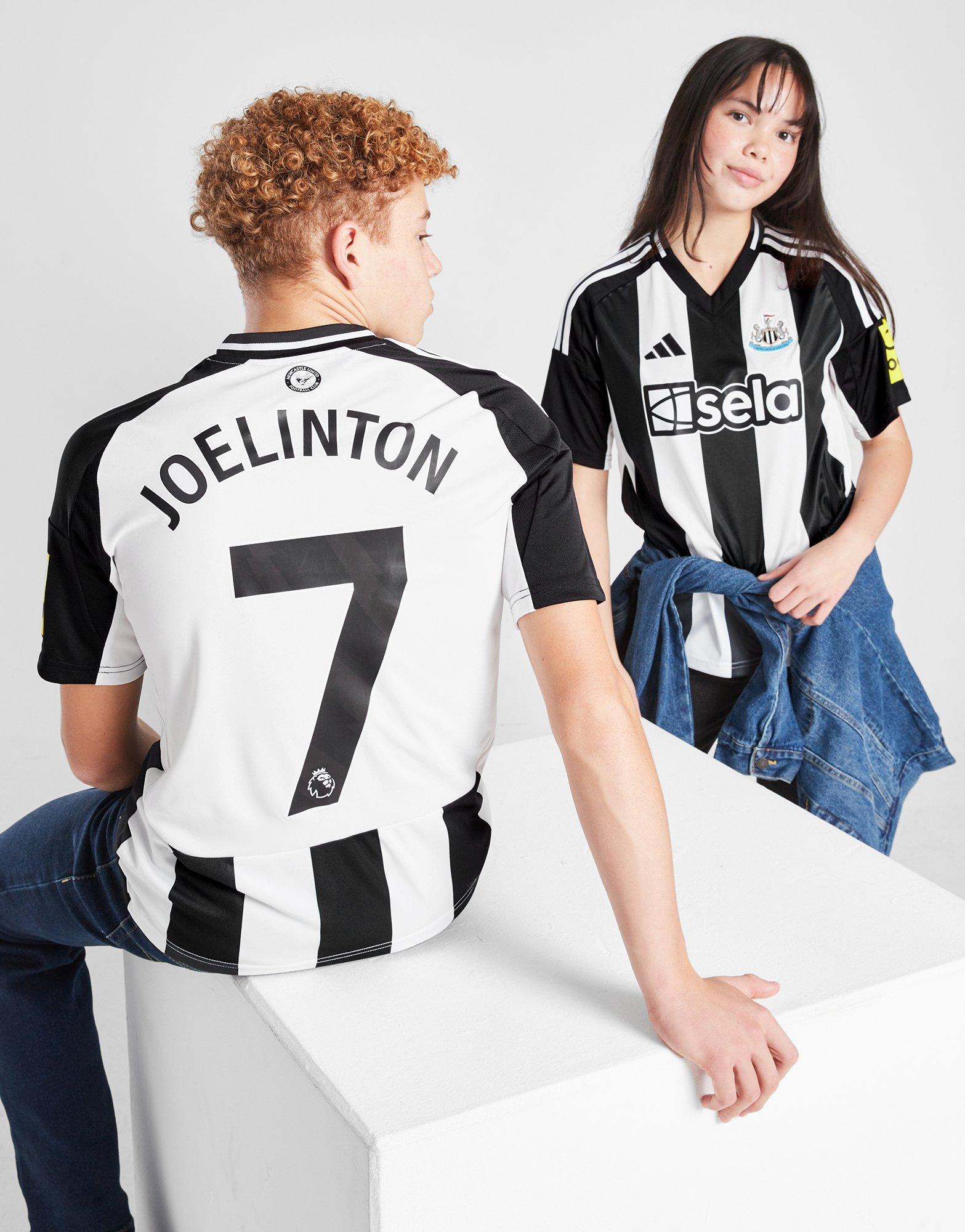 adidas Newcastle United 24/25 Joelinton #7 Home Shirt Jnr