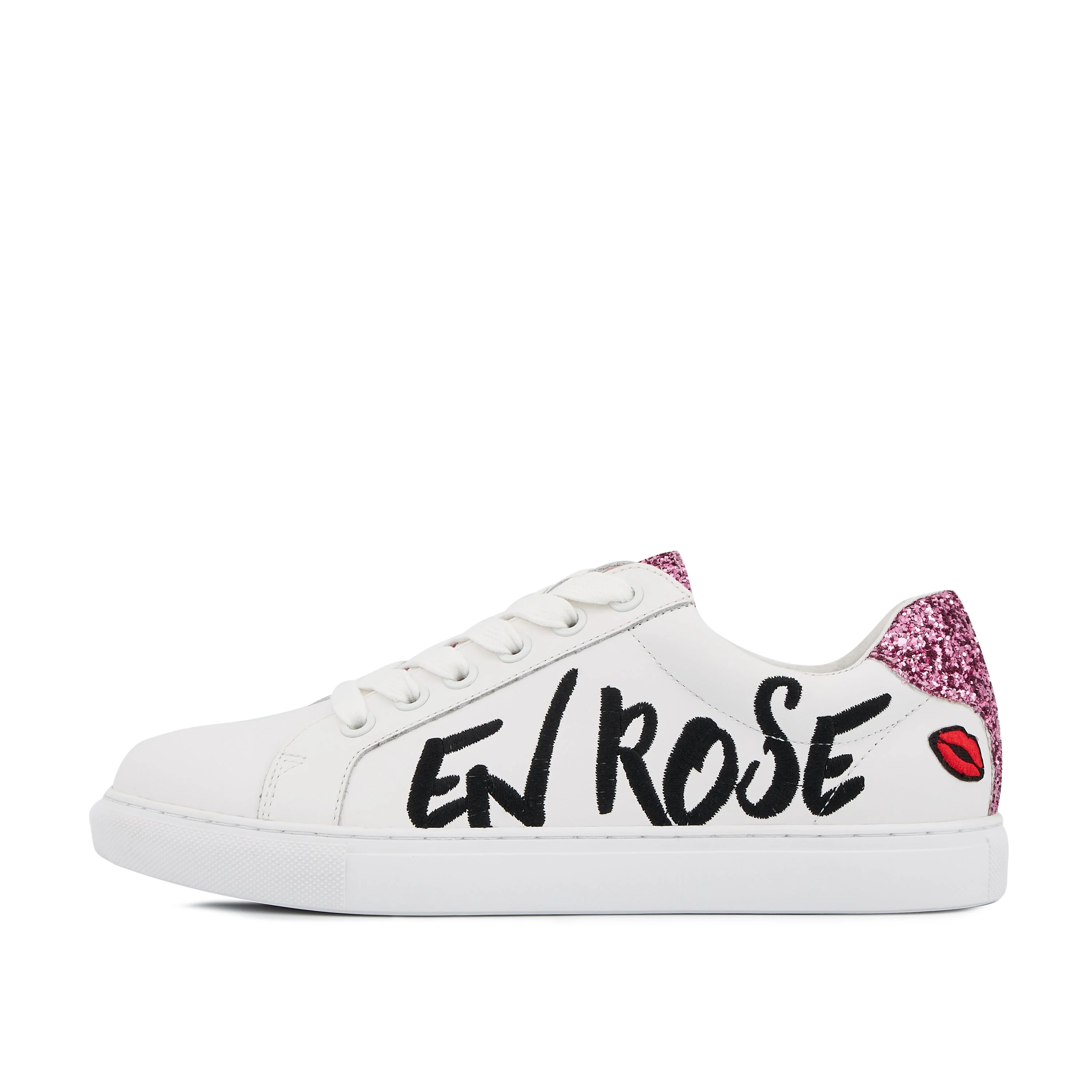 SIMONE LA VIE EN - Sneakers en cuir | Blanc