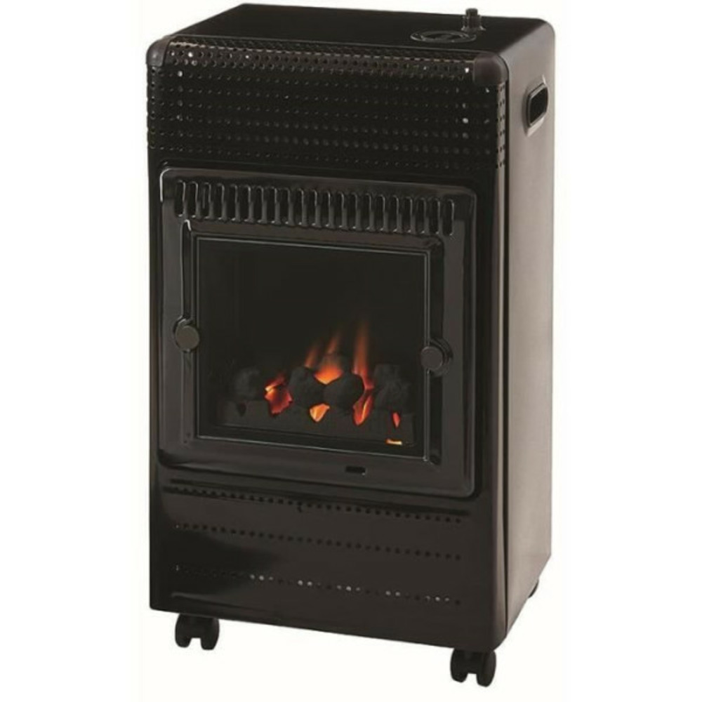 Favex recommandé par butagaz -ektor fire -3400 watts -chauffage d'appoint gaz butane -infrableu - flammes apparentes - 3 puissa