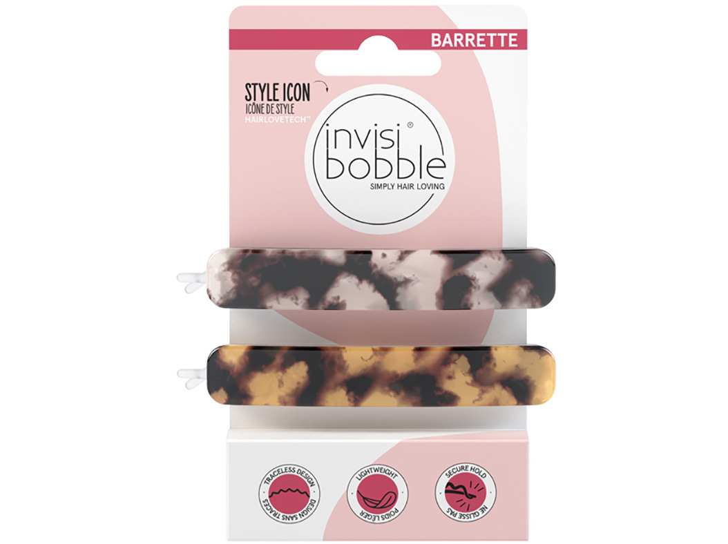 GANCHO INVISIBOBBLE BARRETTE HAVANA MAMA 2UN