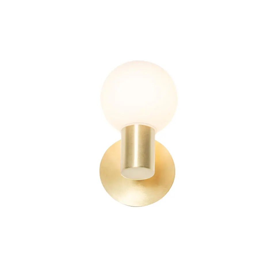 Qazqa wandlampen cederic goudkleurig g9