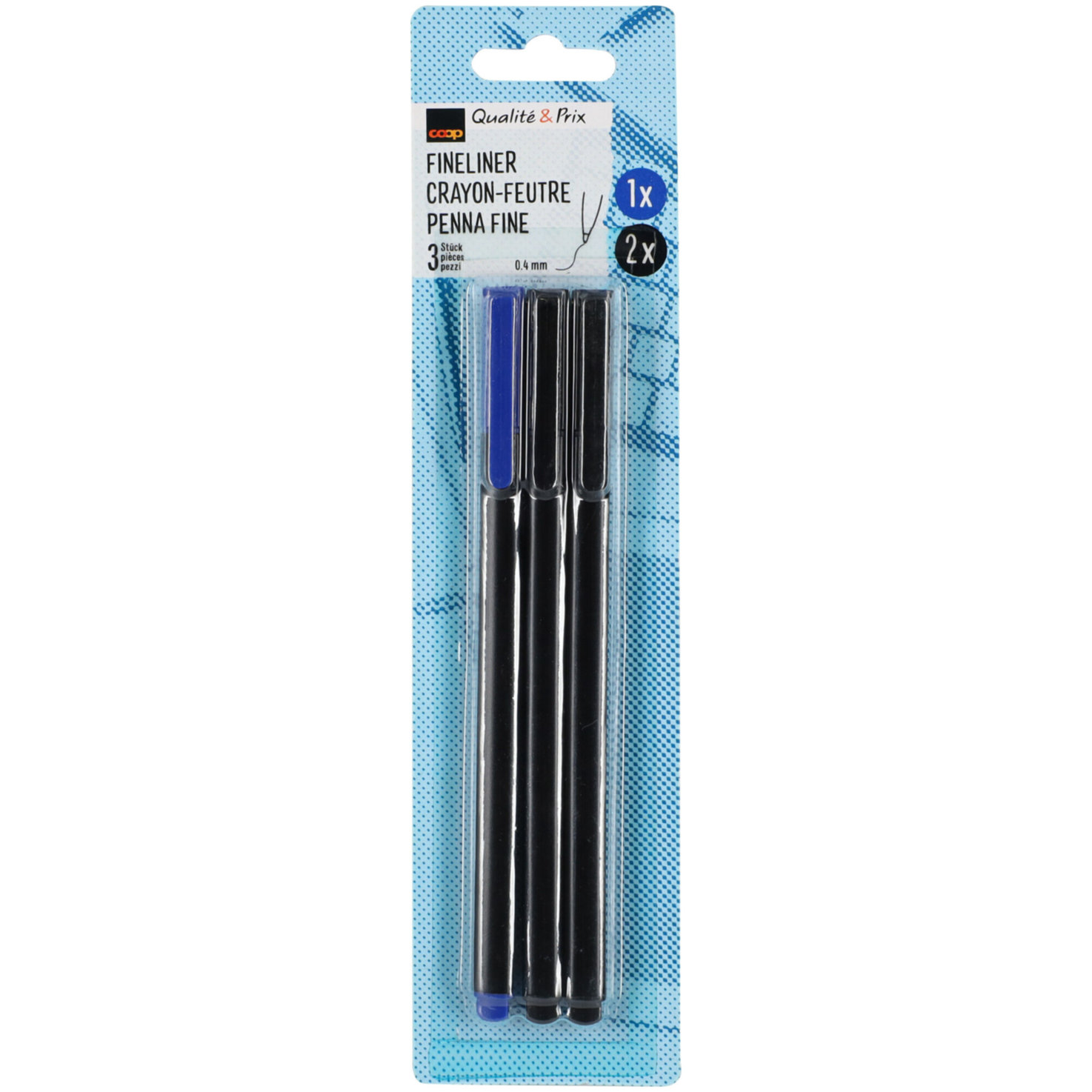 Fineliner 3 Stück