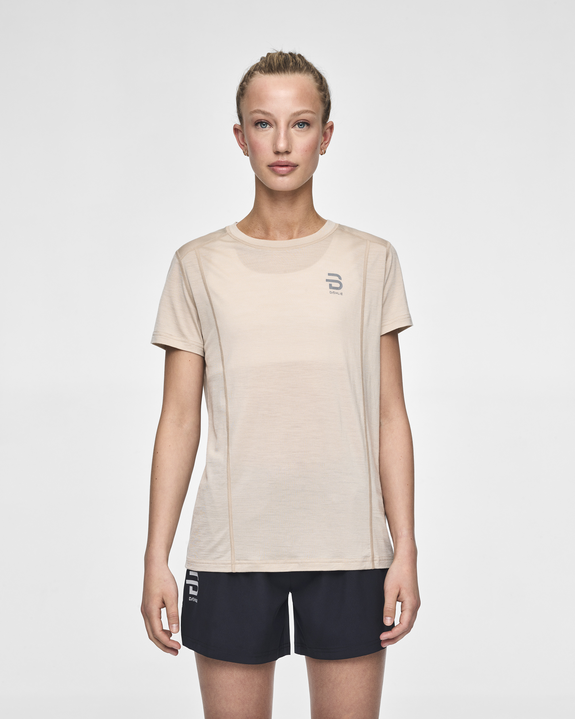 T-Shirt Athlete Wool Dame Peyote