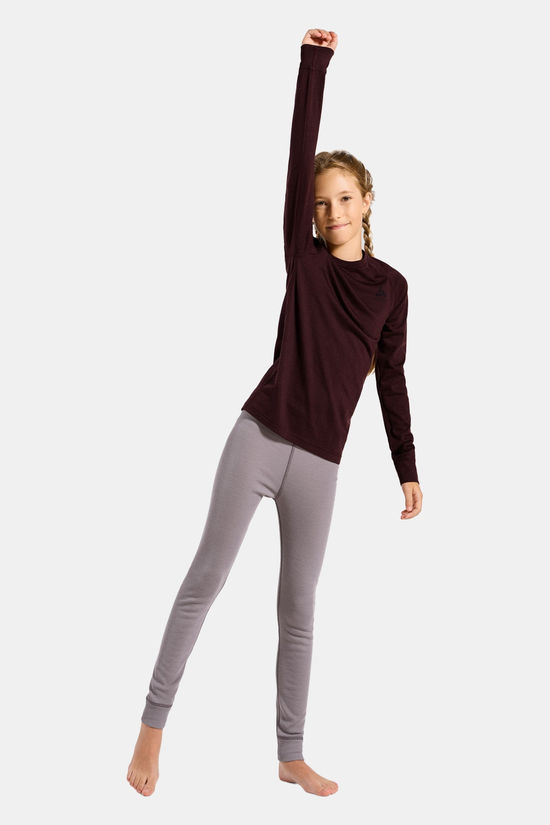 Odlo Odlo Merino 200 Kids Bl Top Crew Neck L/S Ondershirt