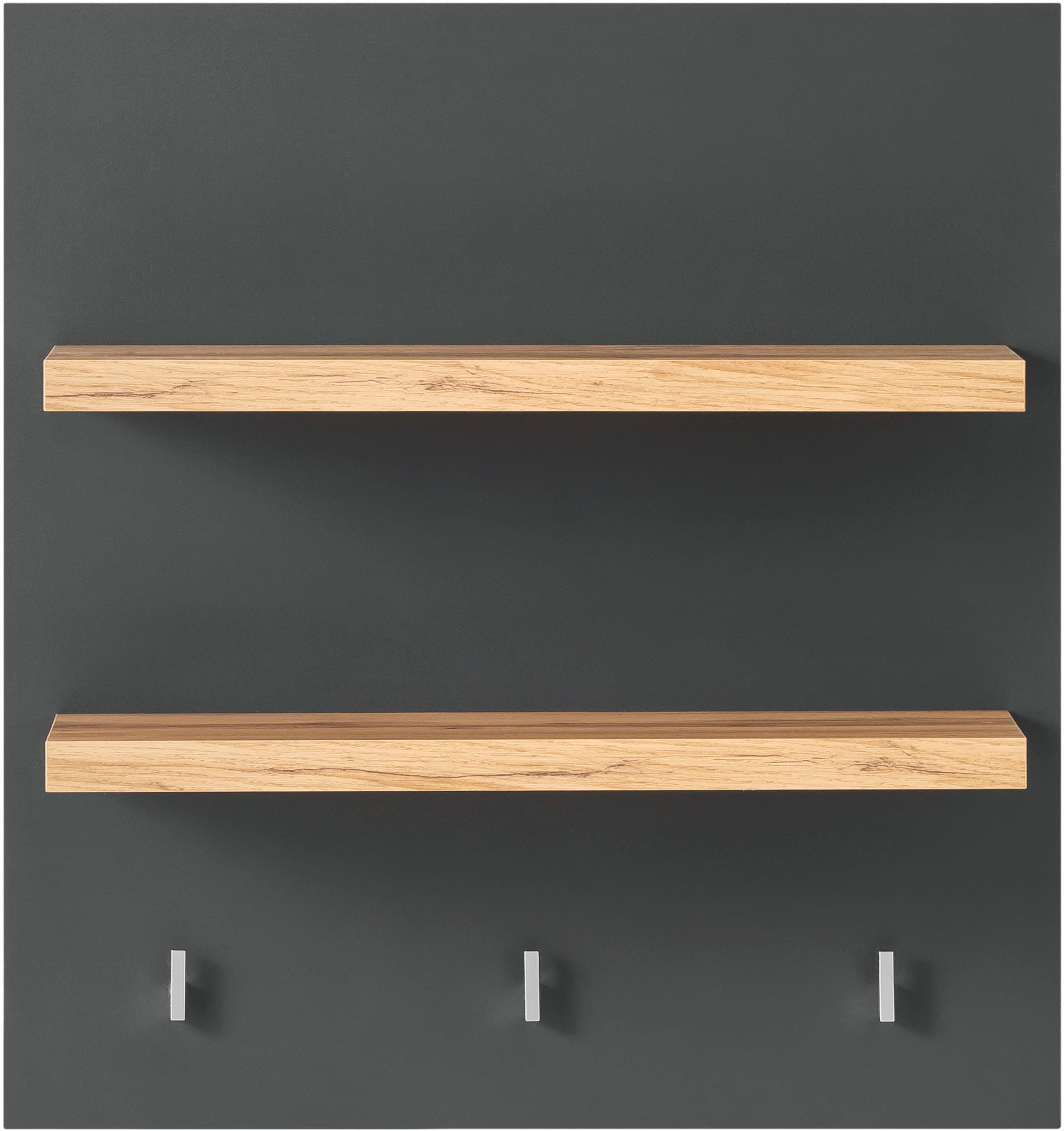 KOCHSTATION Wandregal »KS-Westminster« mit 2 Ablageböden, 3 Haken, Breite 60 cm, exclusiv by Otto