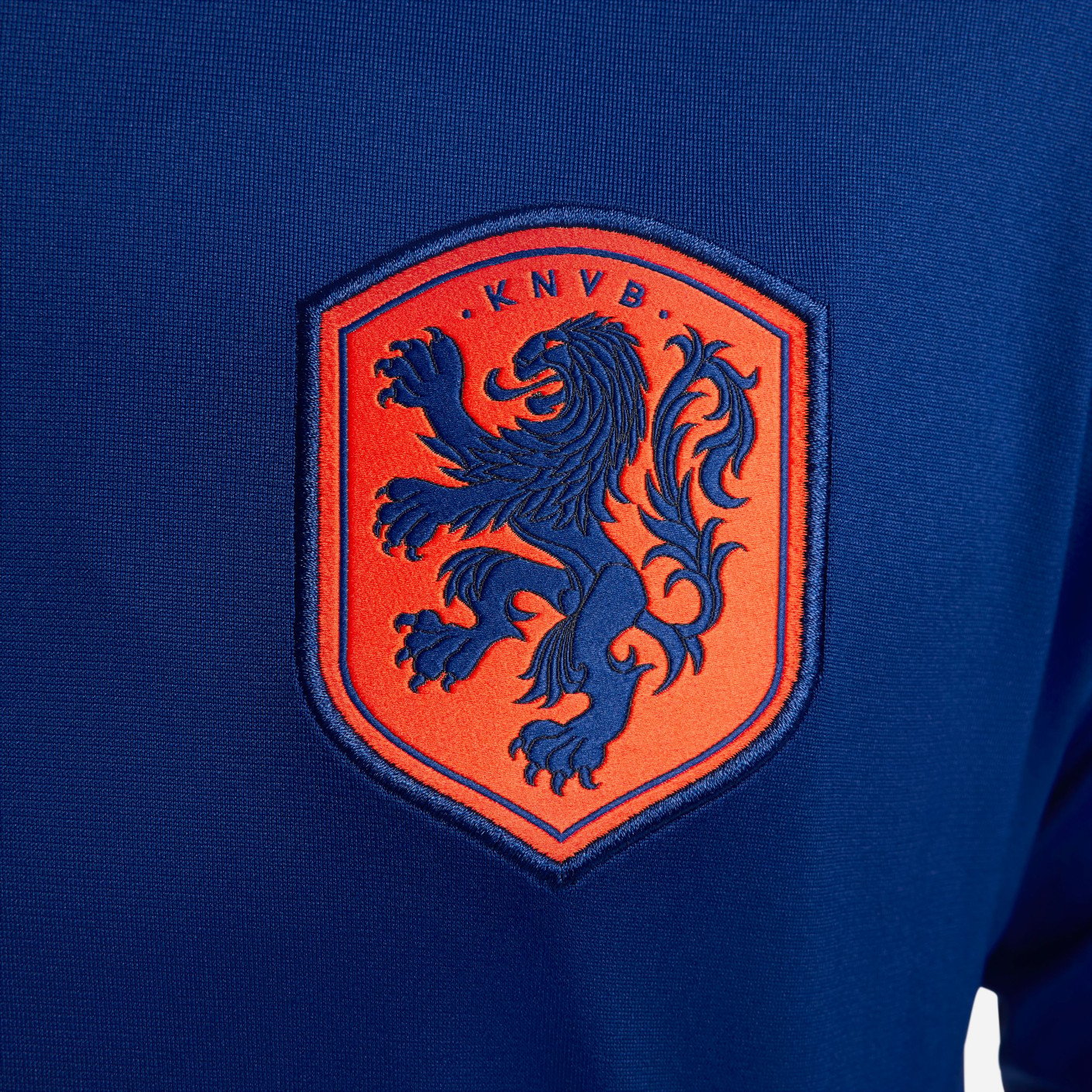 Nike Nederland Strike Trainingspak Hooded Full-Zip 2024-2026 Blauw Oranje