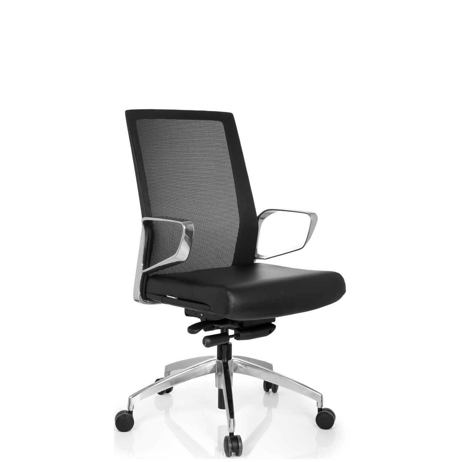 Profi Bürostuhl PROVIDER NET Kunstleder mit Armlehnen hjh OFFICE