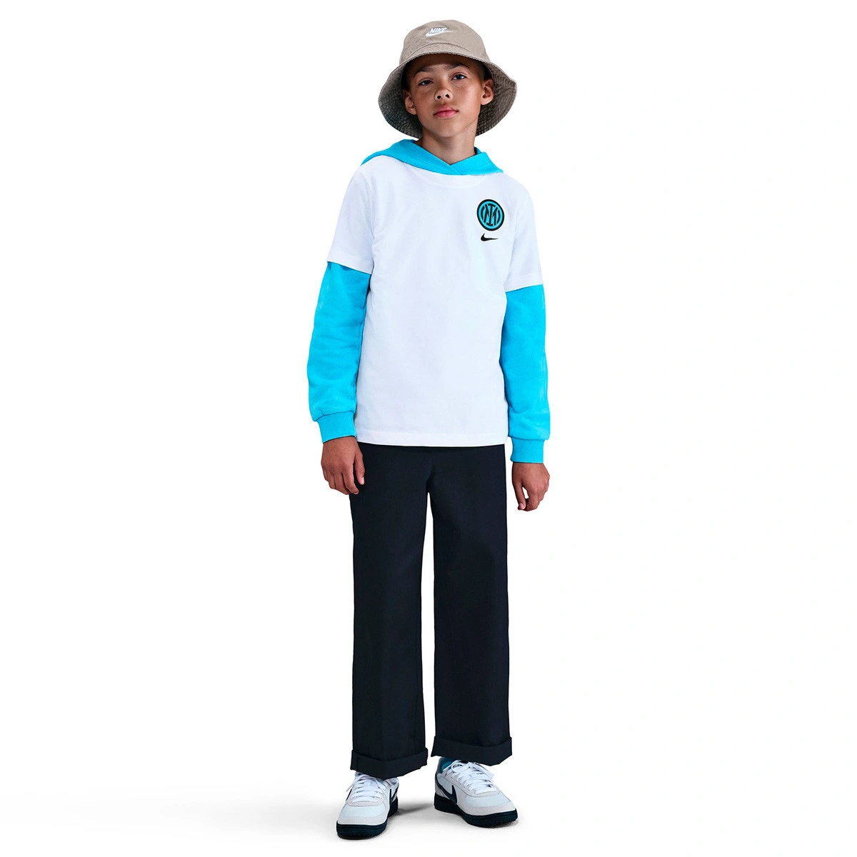 T-Shirt Nike Inter de Milão Fanswear 2025-2026 Criança