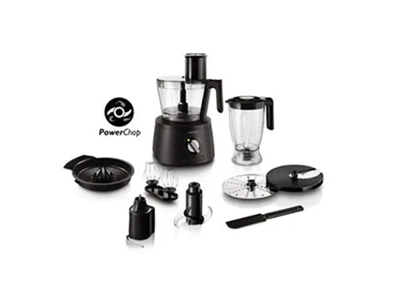 Philips Avance Collection HR7776 Compact 2-en-1 - Køkkenmaskine - 1300 W